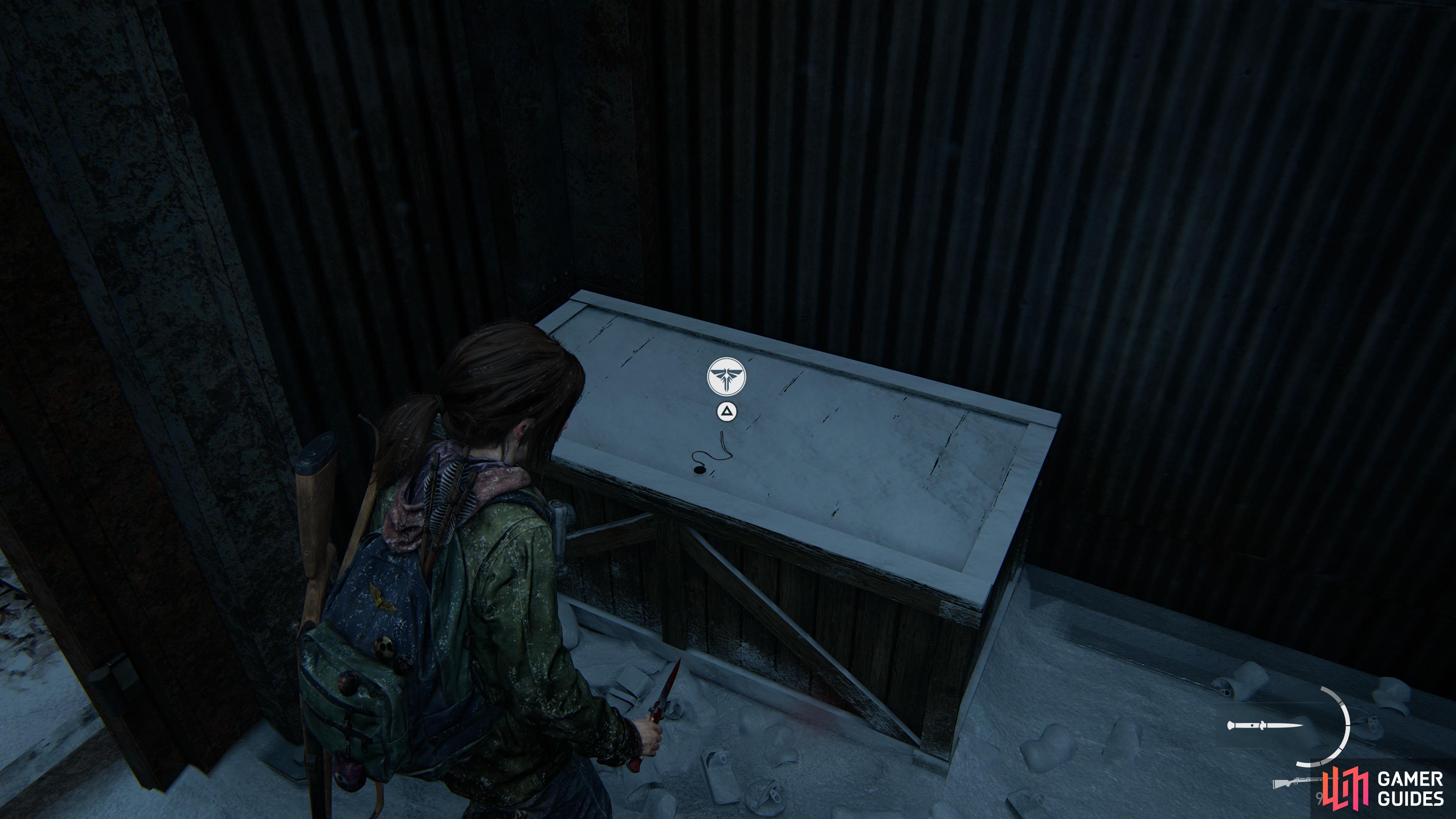 and collect the Firefly Pendant - Travis Kristoof from the storage room.