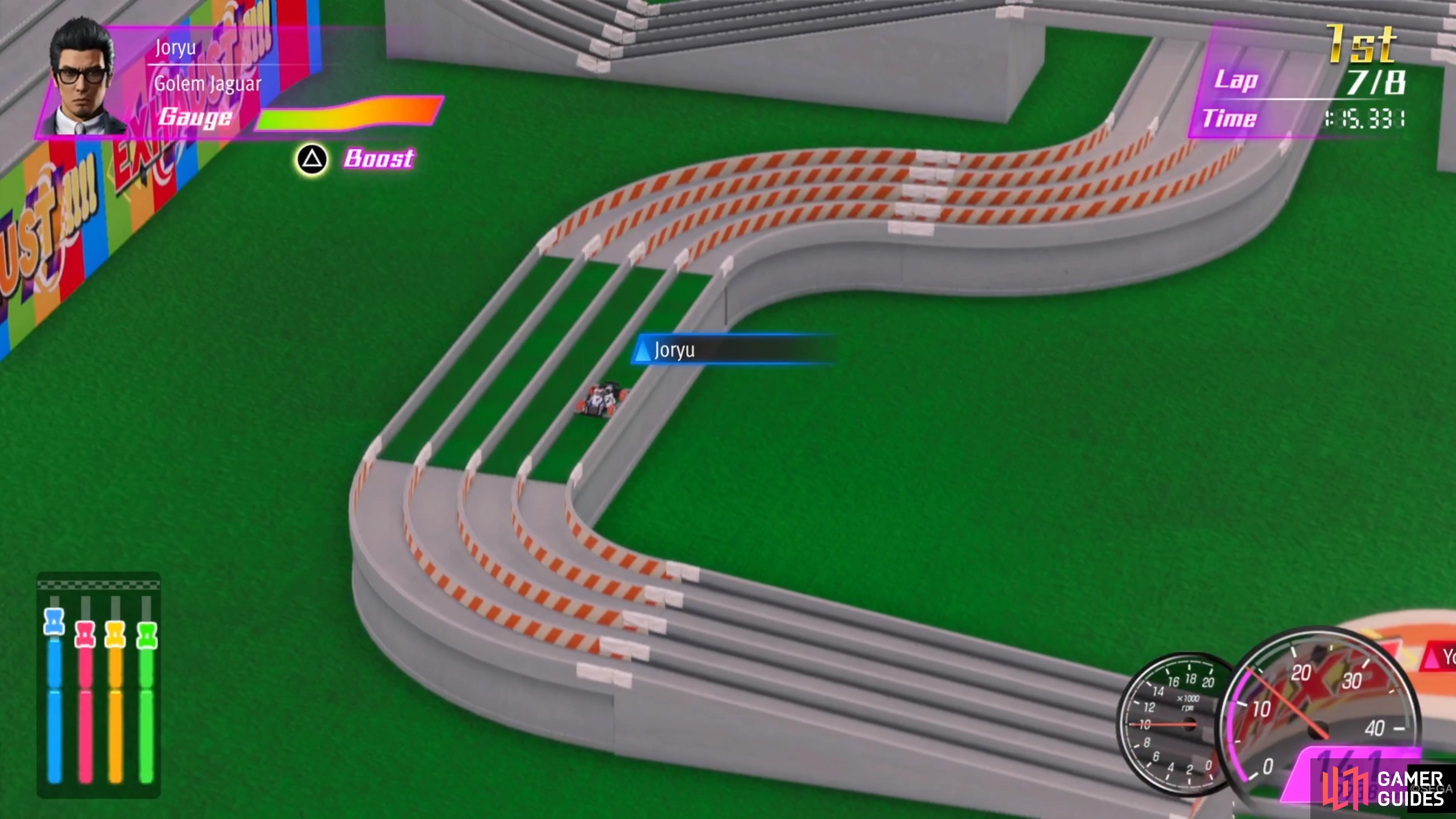 Like a Dragon Gaiden guide: Best parts for each Pocket Circuit race
