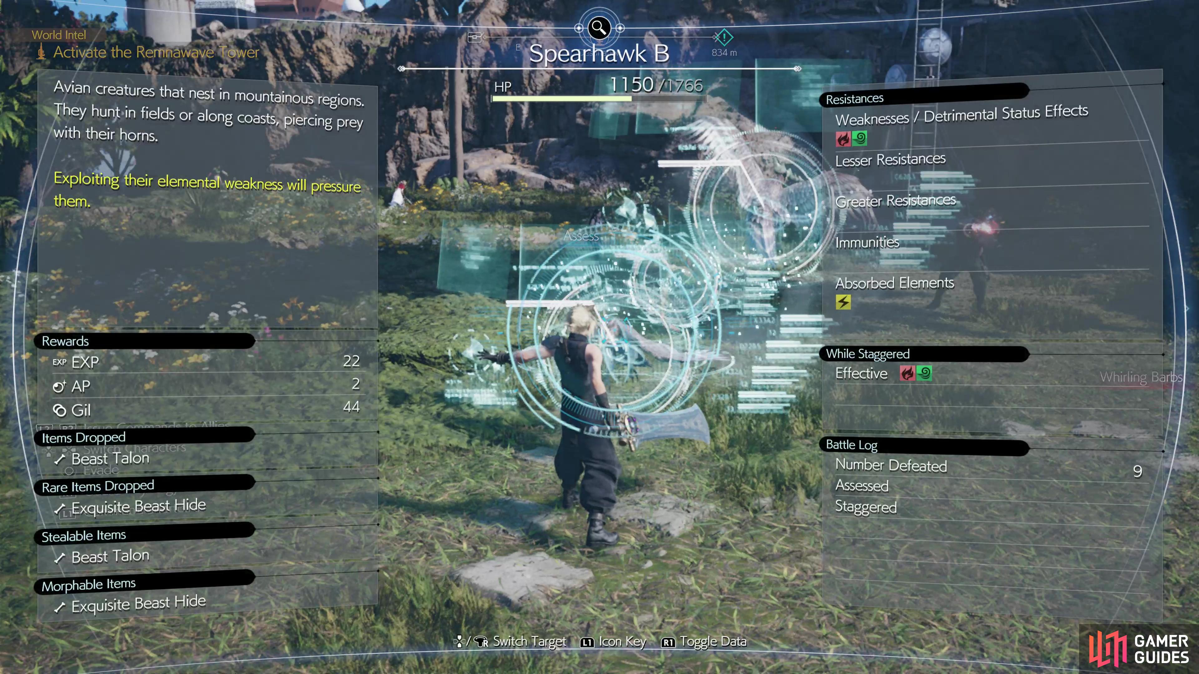 You’ll be able to explore Northern Corel, where you can scan the first few normal enemies and a few rare variants.