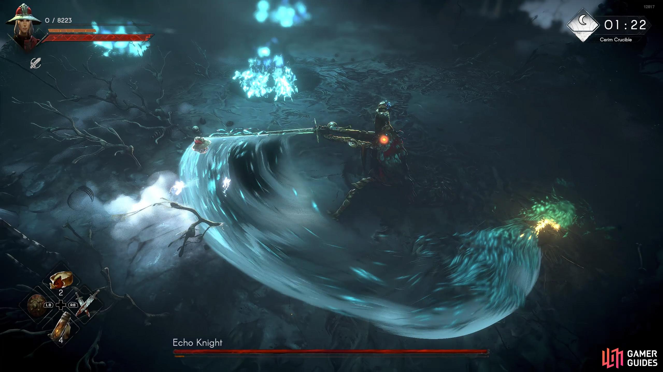 Sword Combo: The second attack will be in the opposite direction.