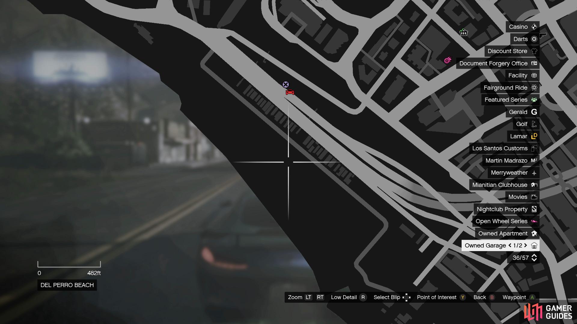 Ridge map of Los Santos (GTA V) - Maps on the Web