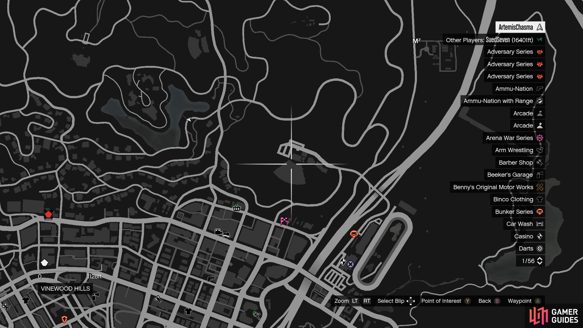 Head to this location on the map 