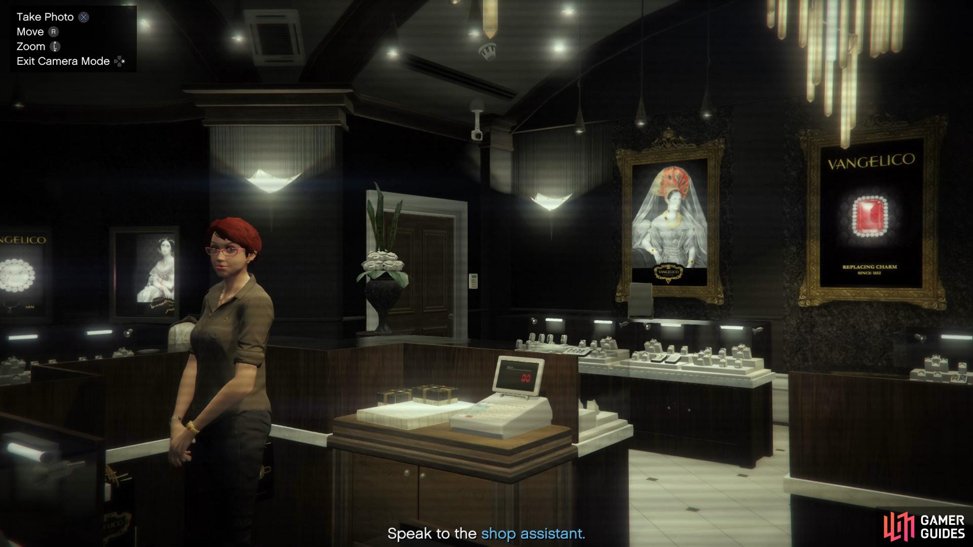 Take this shot for the challenge inside the store