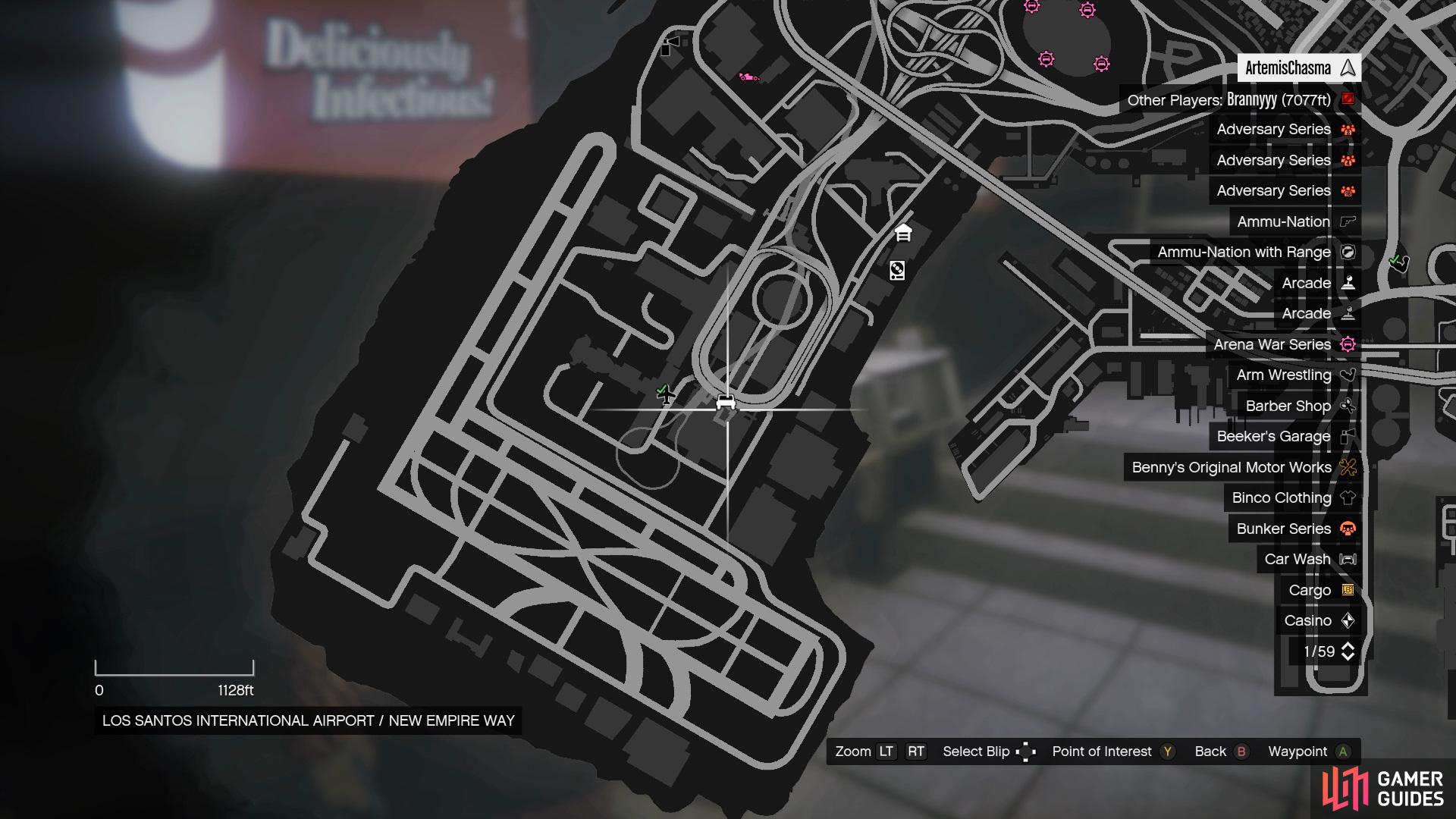 GTA Online - Here's Map Showing Ferry Spots For the Casino Limousine