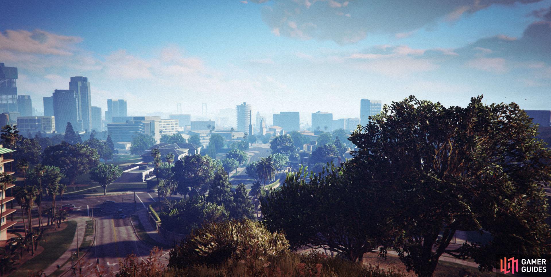 Grand Theft Auto 5: Los Santos landscape art – in pictures