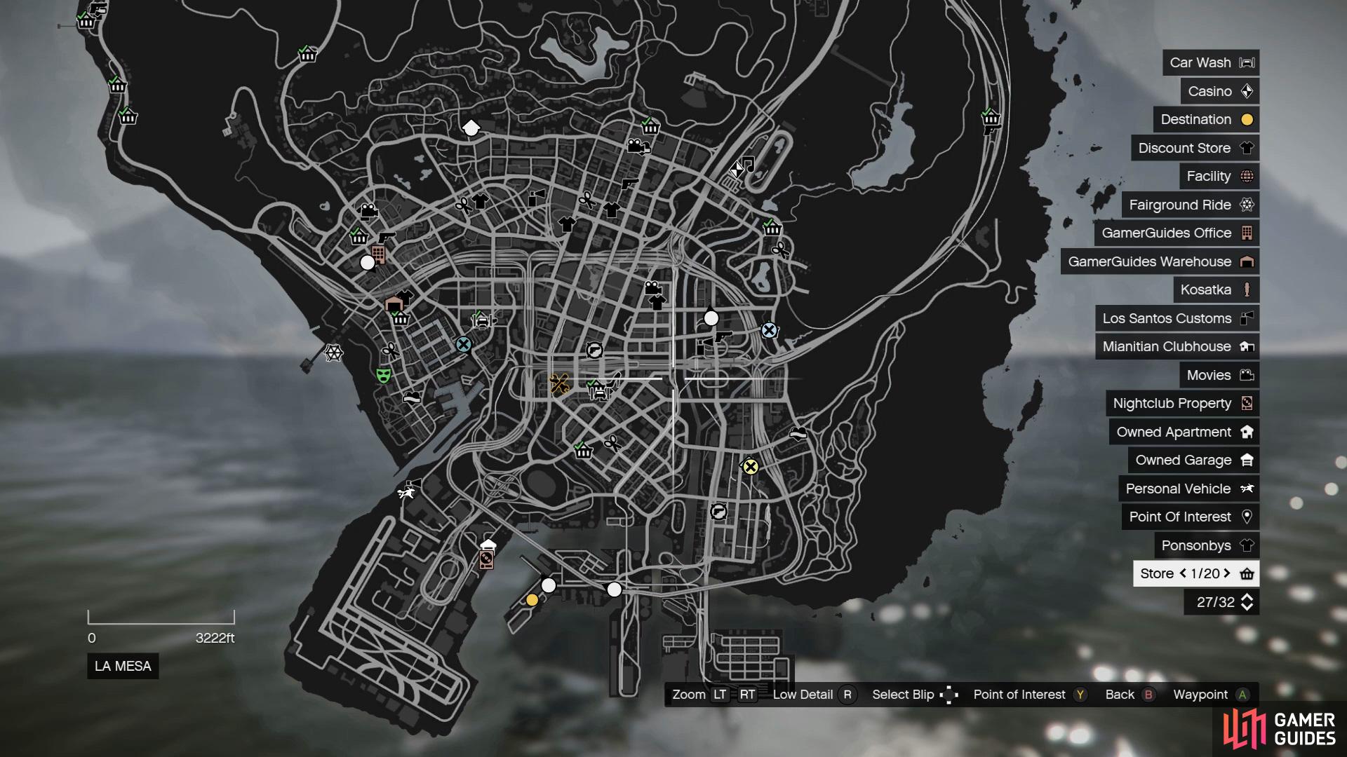Head to Elysian Island which is at the bottom of the map