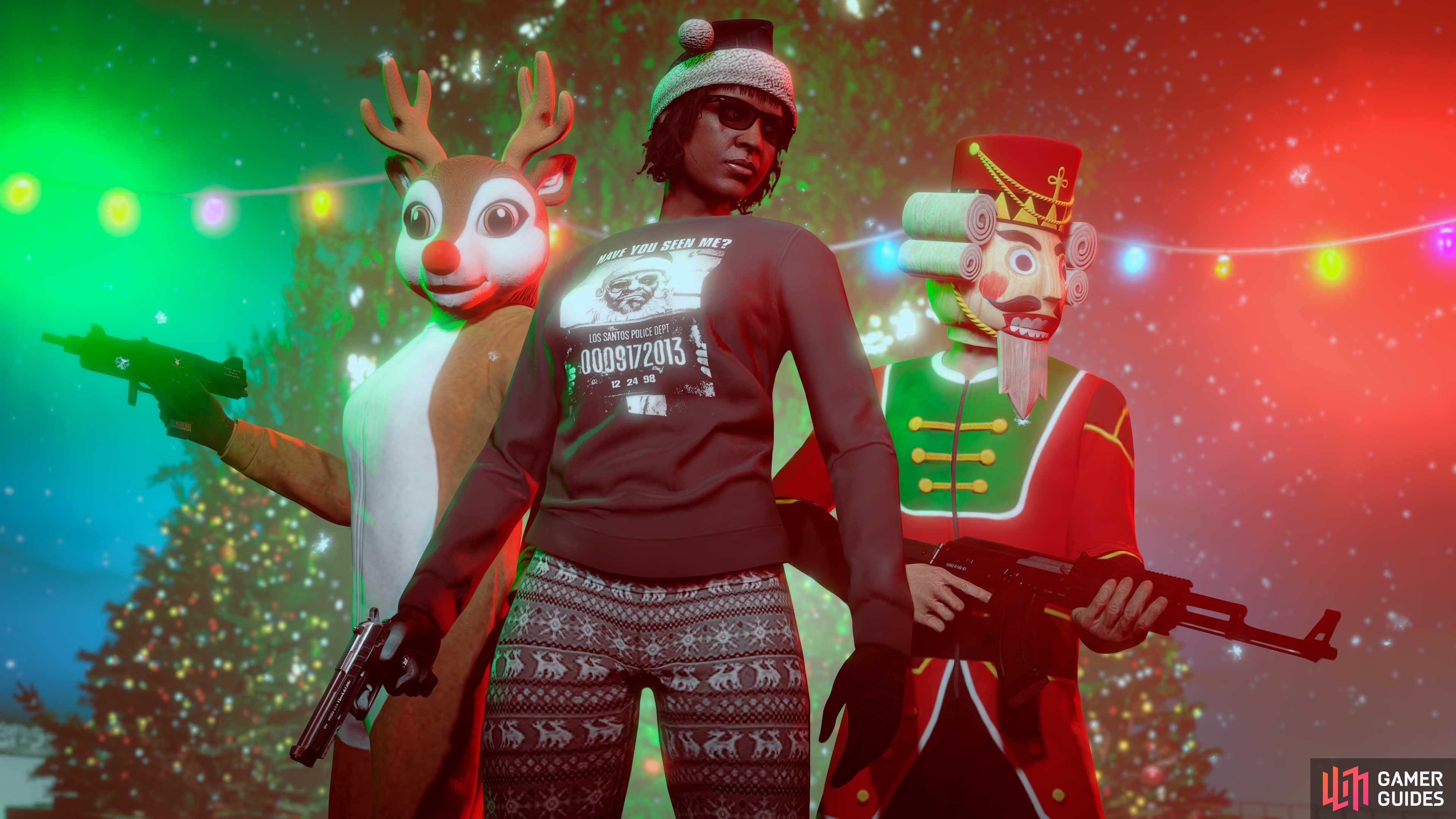 New Christmas Apparel will be included with  Los Santos Drug Wars