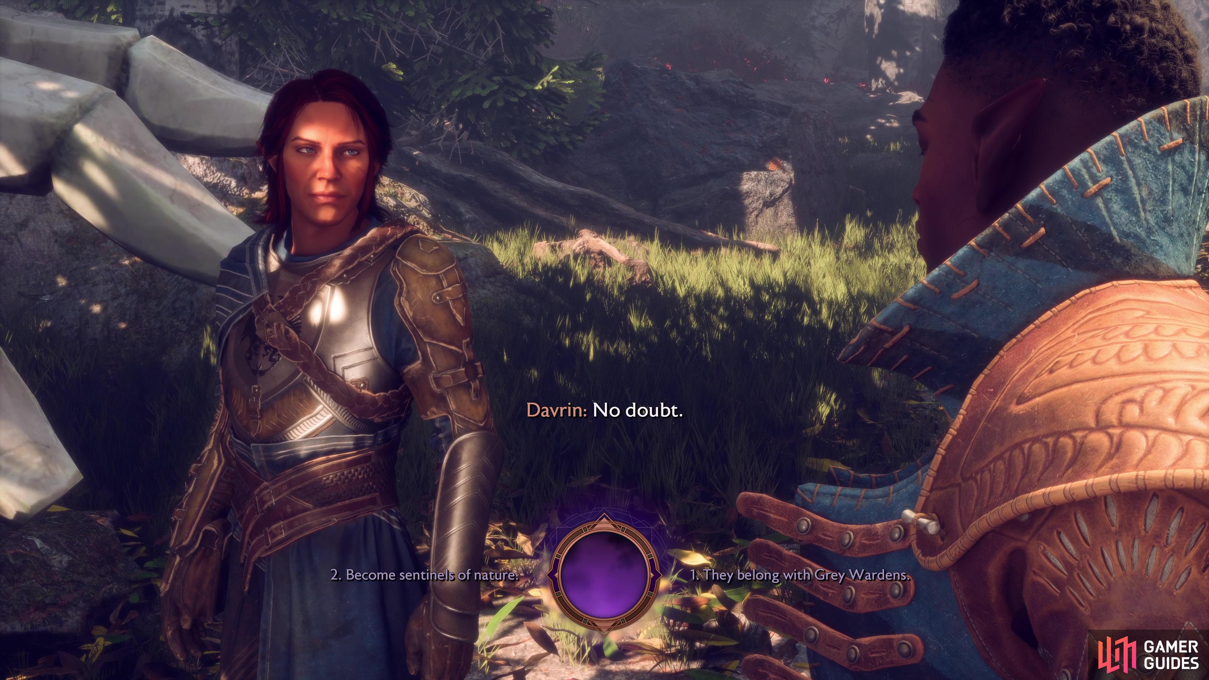 The Profane and the Lost Quest Walkthrough - Davrin - Companions ...