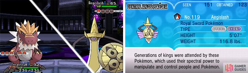 Aegislash can swap between Blade and Shield Forme mid-battle.