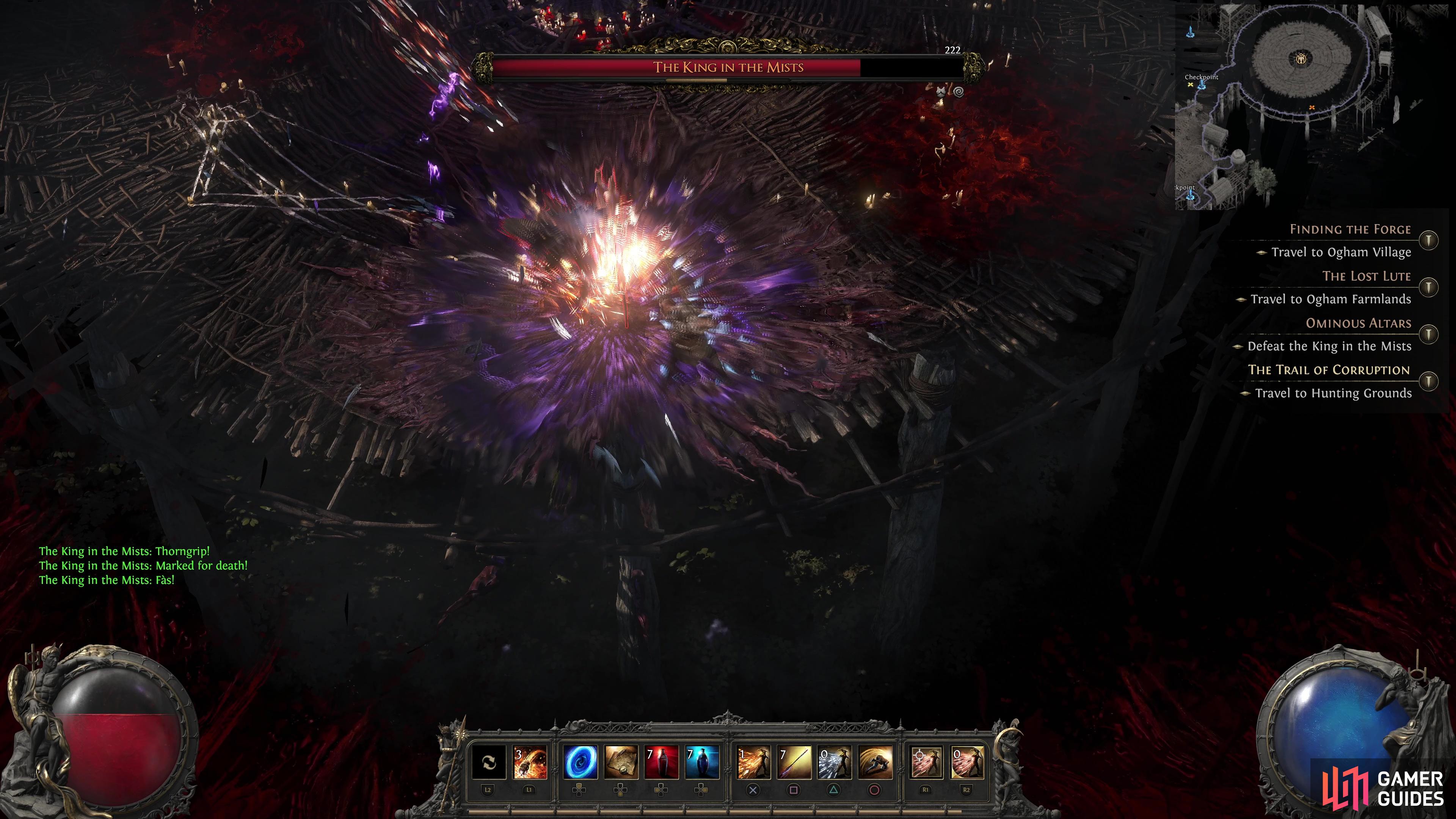 Ominous Altars The King in the Mists Boss Guide Act 1 Campaign Path of Exile 2 Gamer