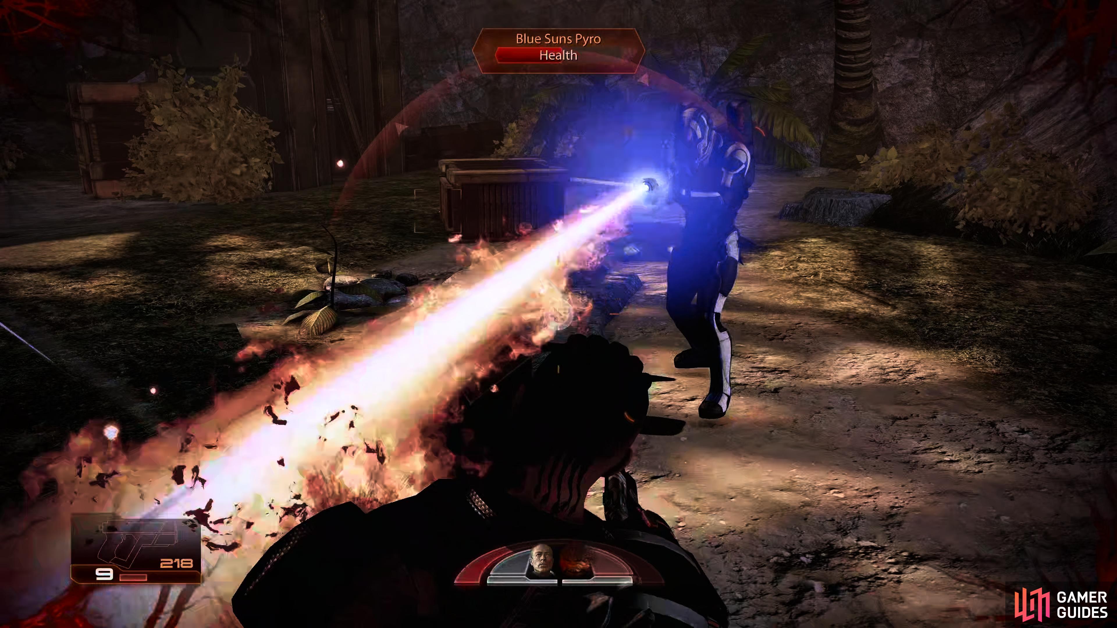 among the second group will also be a Pyro, make these a priority unless you want a fiery death