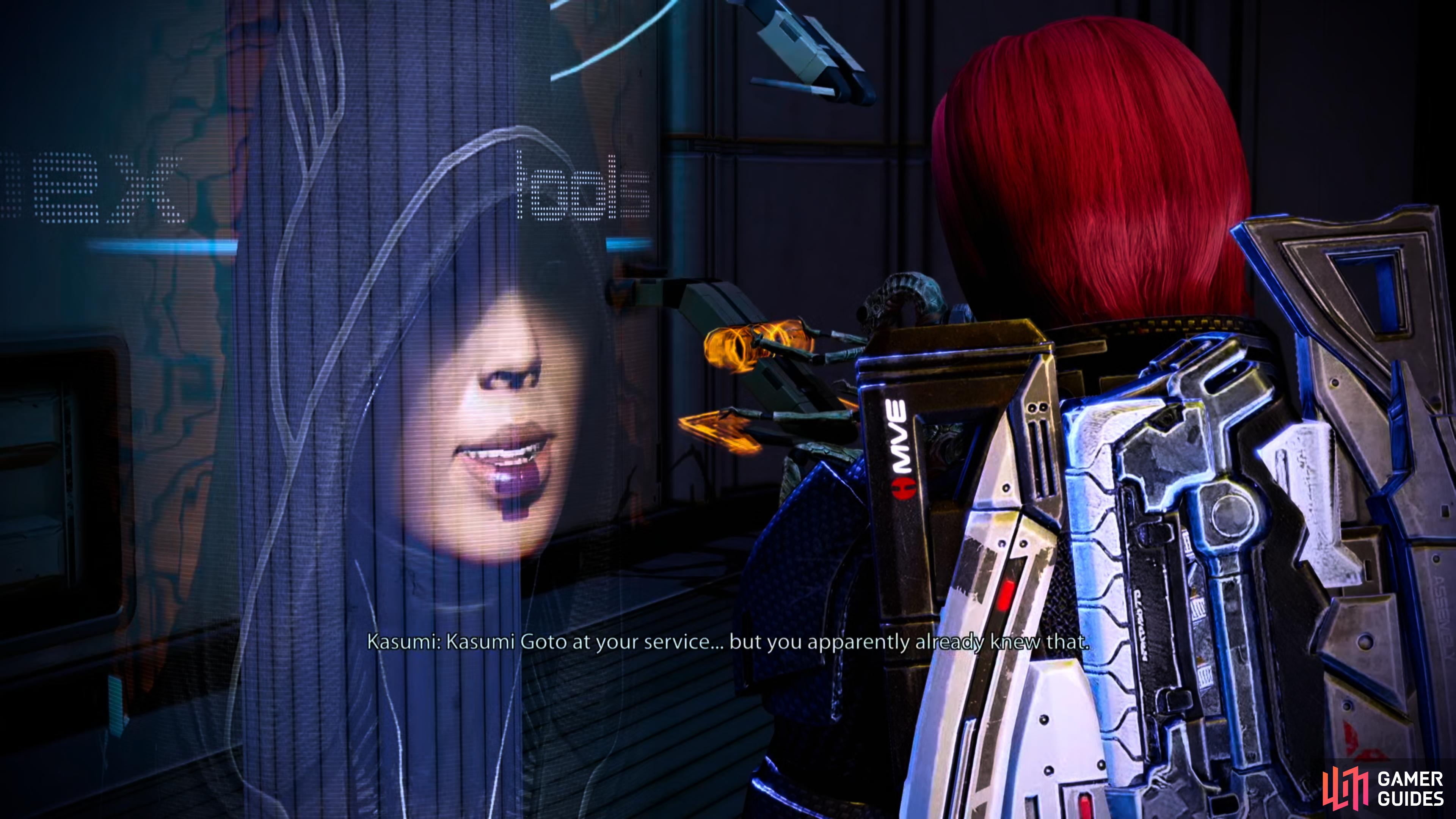 You can find Kasumi close to where you enter the Citadel.
