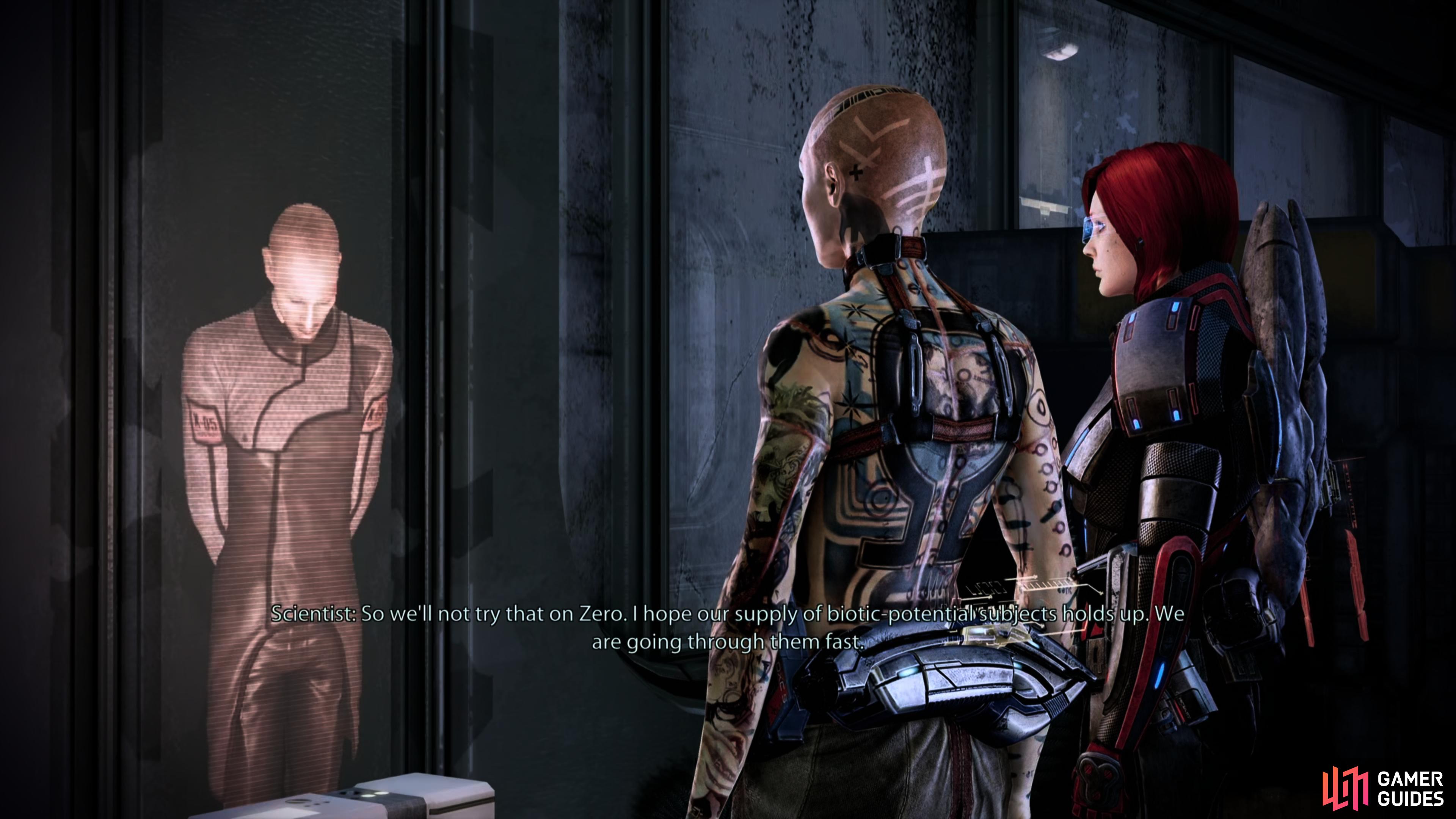 Interact with a console to activate a holo-recording that reveals Jack's past isn't quite how she remembered it…