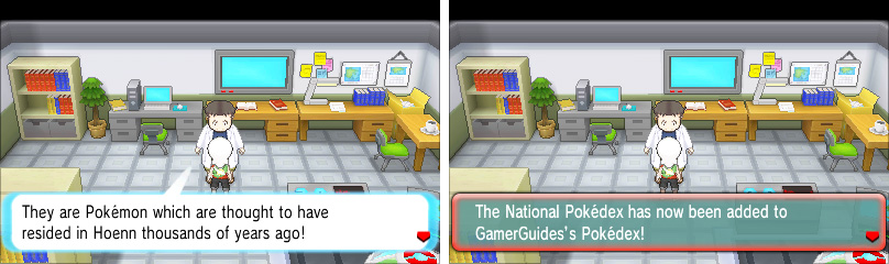 The National Pokedex - New Horizons - Walkthrough, Pokémon: Omega Ruby &  Alpha Sapphire