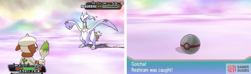 We have a Shiny Reshiram. Sorry, we're keeping it!