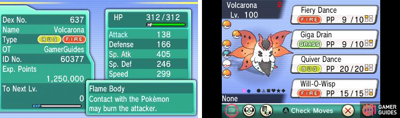 Volcarona's Sp. Attack is through the roof.