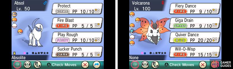 Mega Absol can use Special attacks on the side, but Volcarona isn't great Physically.