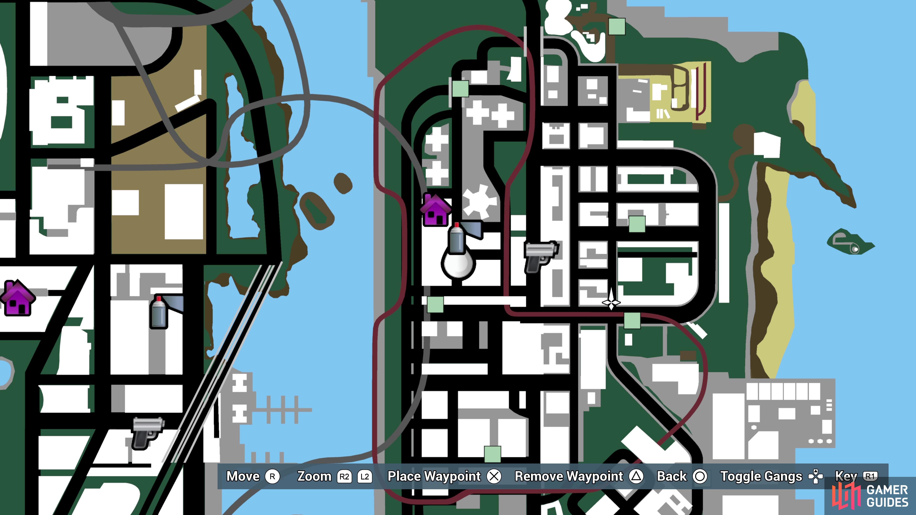 GTA 3 Map here : r/GTA