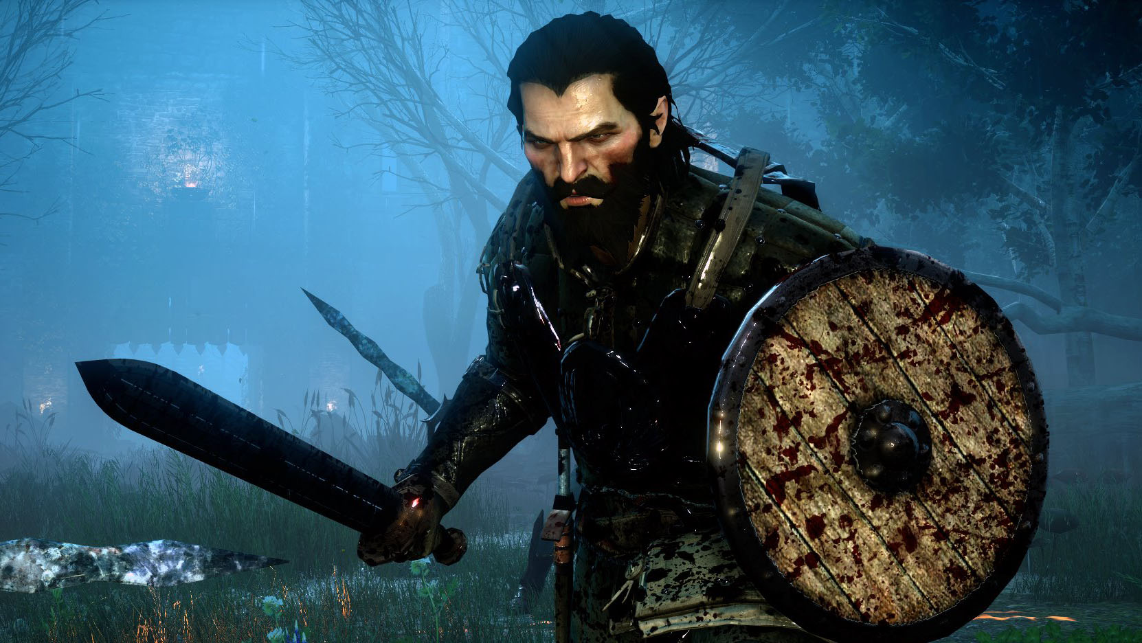 Blackwall volunteered to the Grey Wardens as he believed wholeheartedly in their mission.