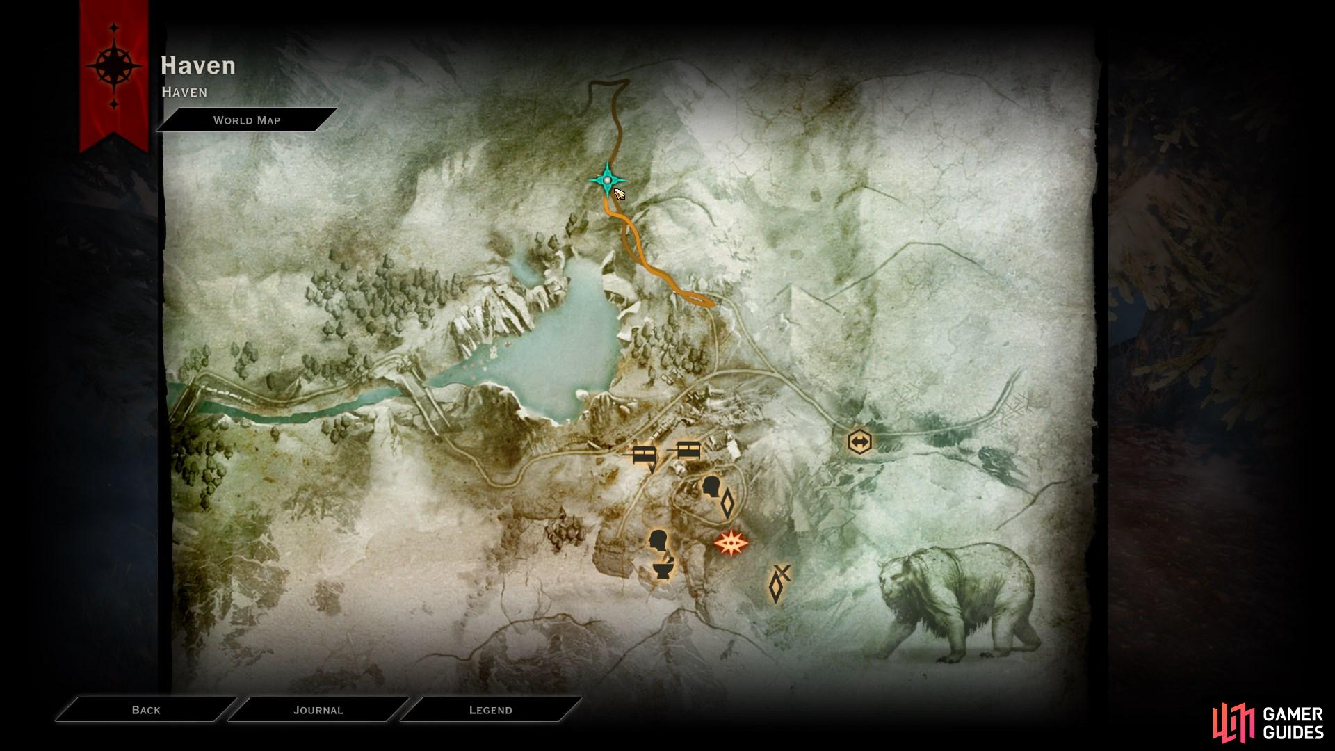 Dragon Age: Inquisition World Map