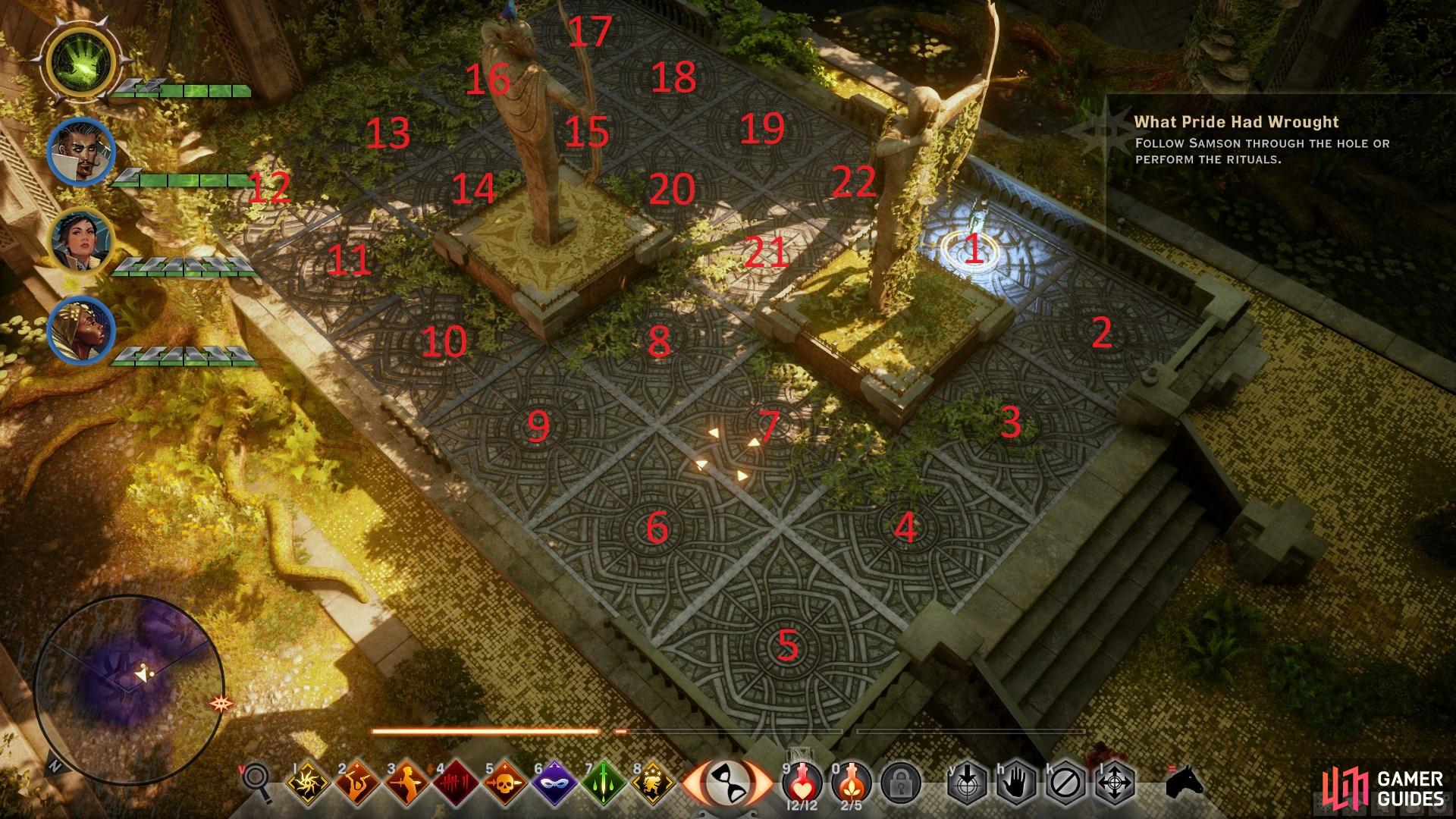 The Temple of Mythal Dragon Age: Inquisition Map