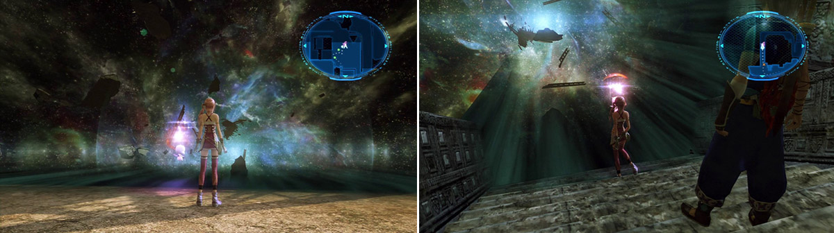 Use another Moogle Hunt here (left). And here you can find the final Moogle Hunt object (right).