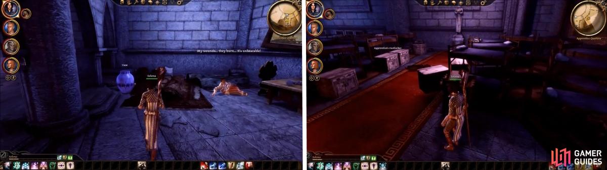 The Circle tower - Summoning sciences, The Circle tower - Dragon Age:  Origins Game Guide