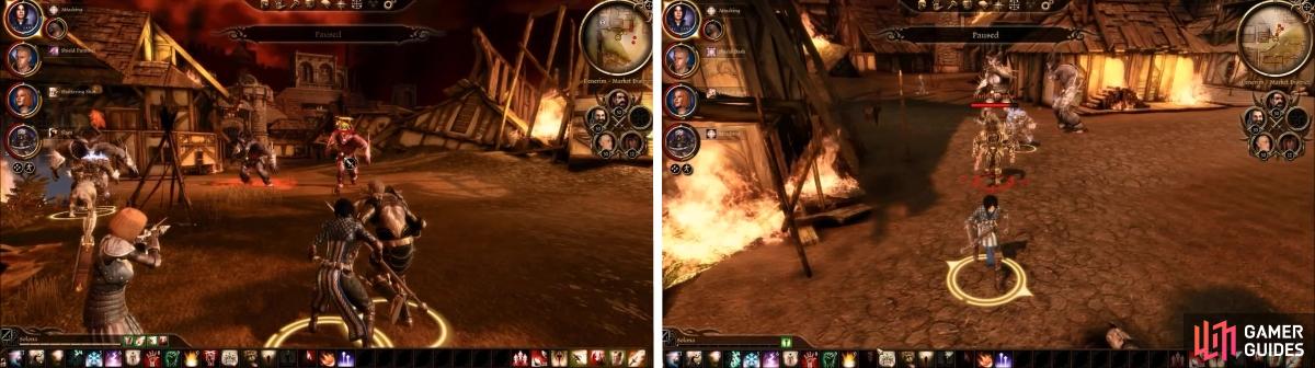 dragon age origins gameplay