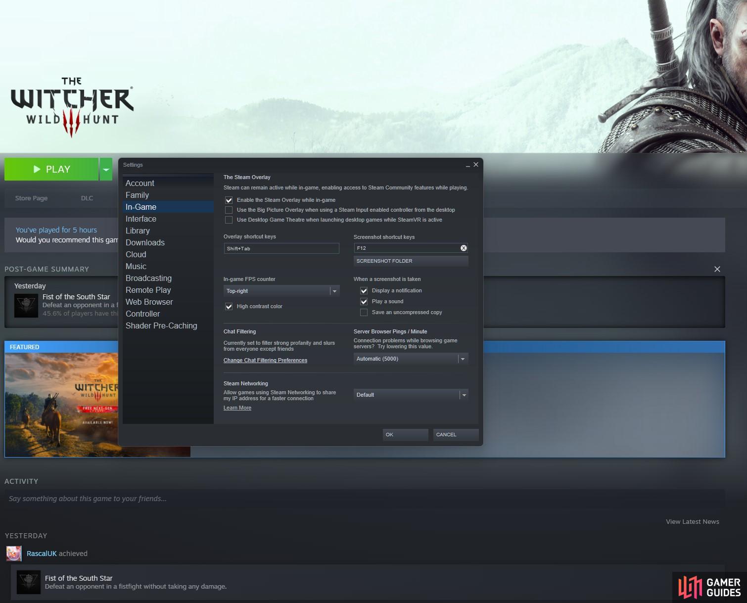 The Steam FPS counter does not seem to work at this early stage.