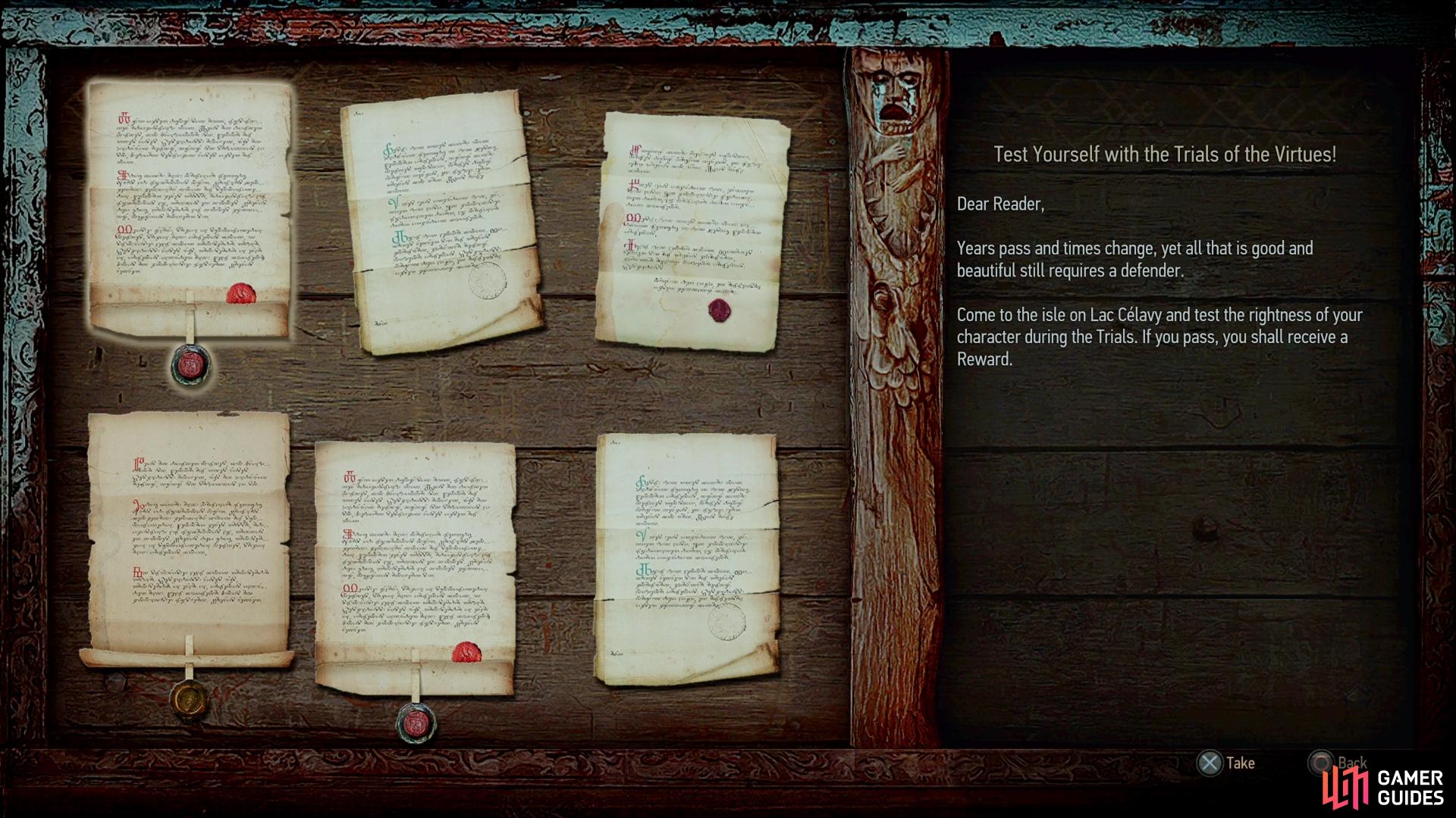 You can start "There Can Be Only One" by grabbing the "Test Yourself With Trials of the Virtues!" notice from the Notice Board near The Gran Palace Notice Board in Beauclair.