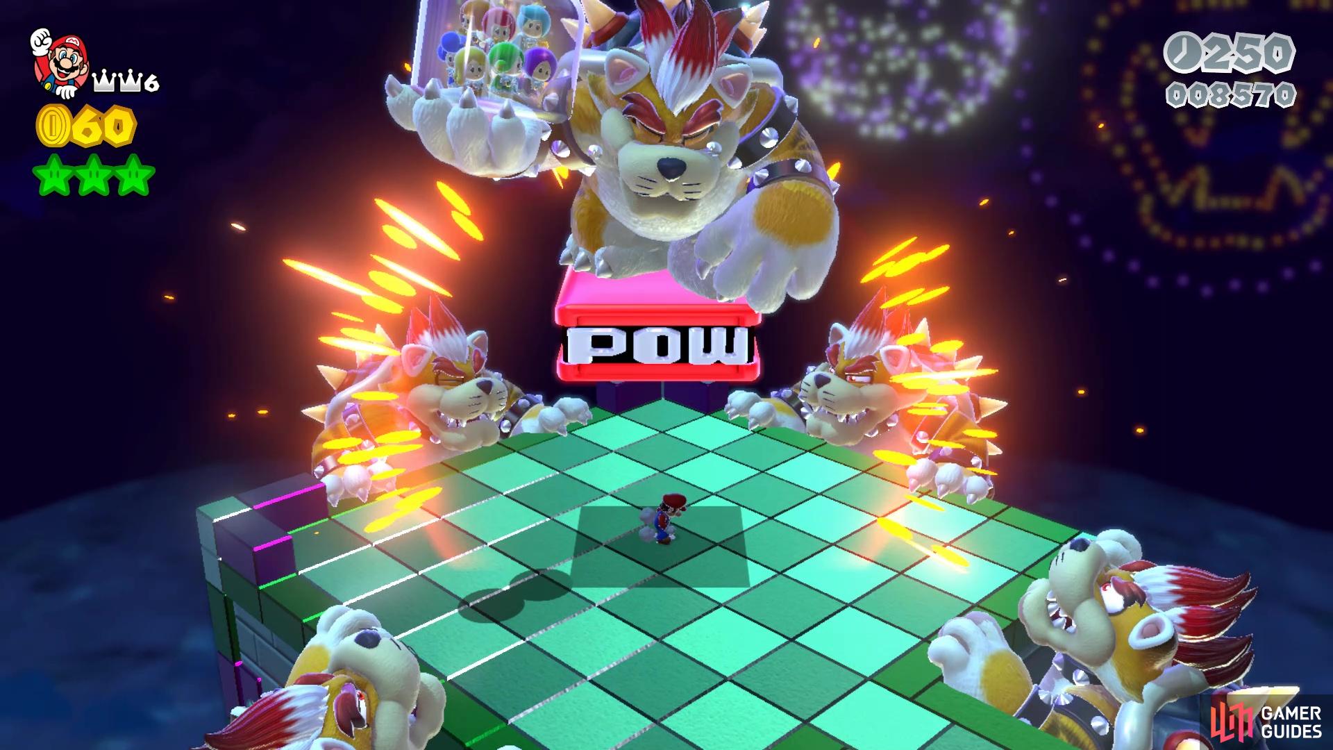 super mario 3d world the great tower of bowser land music