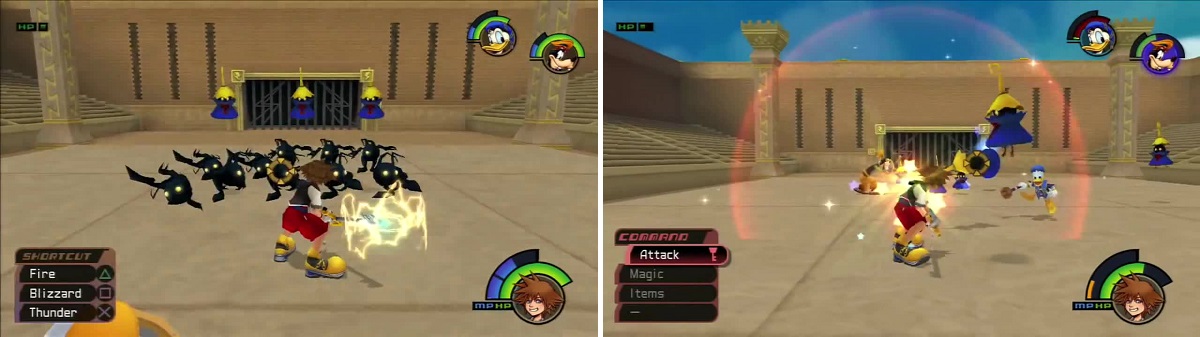 KINGDOM HEARTS on X: @finalfantasyvii We met Zack by the Olympus Coliseum  in Kingdom Hearts Birth by Sleep! It may be time for a Reunion.   / X