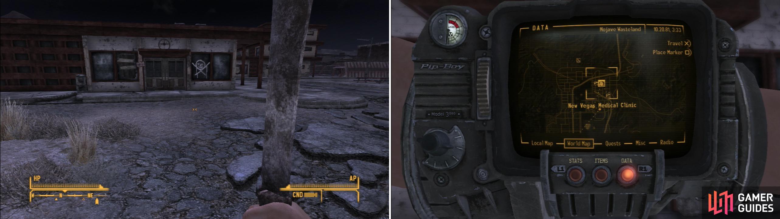 HOW BIG IS THE MAP in Fallout New Vegas? Walk Across the Map (longer  version) 