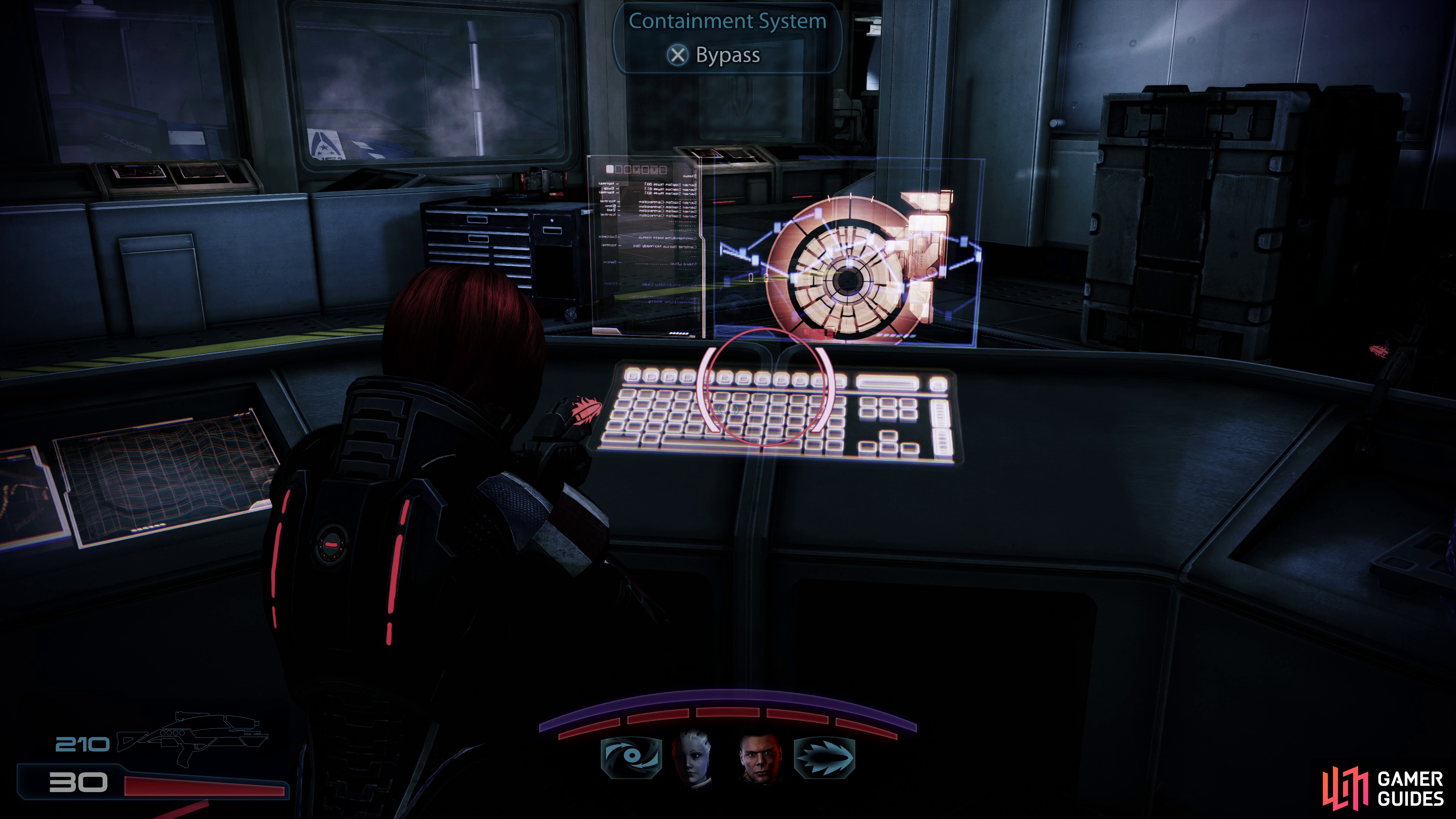 The substance of this mission involved bypassing the security on various Reaper Artifacts,