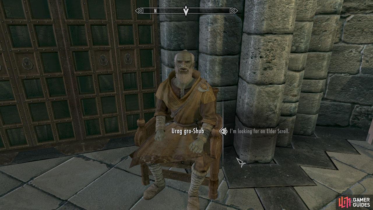 Why did Urag gro-Shub want to kill me? : r/skyrim