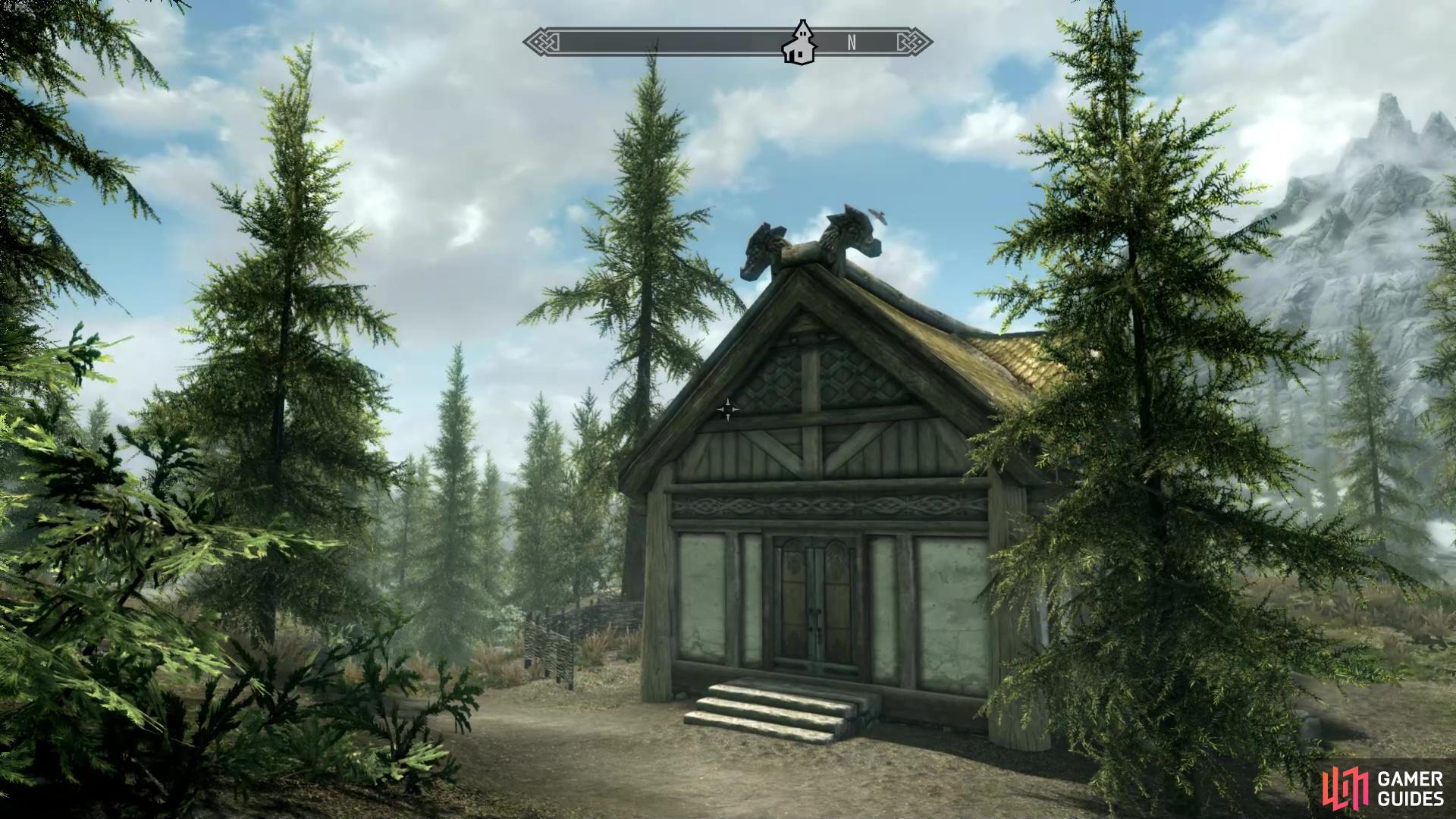 The Small House is a modest abode, but it could do nicely for an adventurer who prefers to be out all day and night!