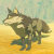 "Wasteland Coyote" icon