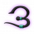"Mr. 3's 3" icon