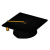 "Graduation cap (Uncommon) Recipe" icon