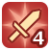 "Sword Power 4" icon