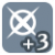 "Dexterity +3" icon