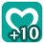 "HP +10" icon