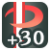 "Dodge +30" icon