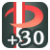 "Dodge +30" icon