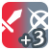 "Str/Dex +3" icon