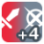 "Str/Dex +4" icon