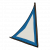 "Triangle - Blue" icon