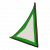 "Triangle - Green" icon