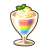 "Rainbow Gelato" icon