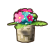"Red Flower Pot" icon